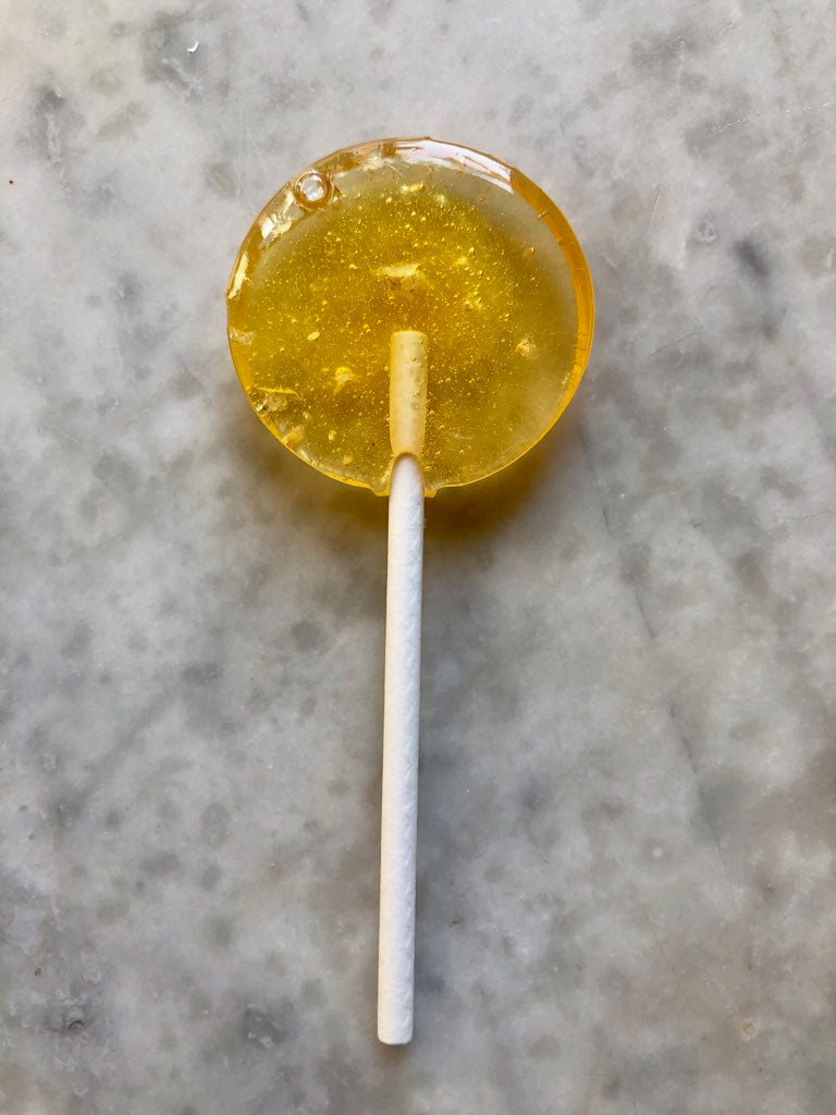 Tequila, Lemon & Salt Lollipop